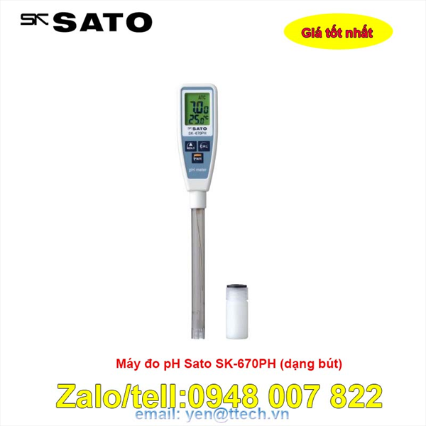 Máy đo pH Sato SK-670PH dạng bút